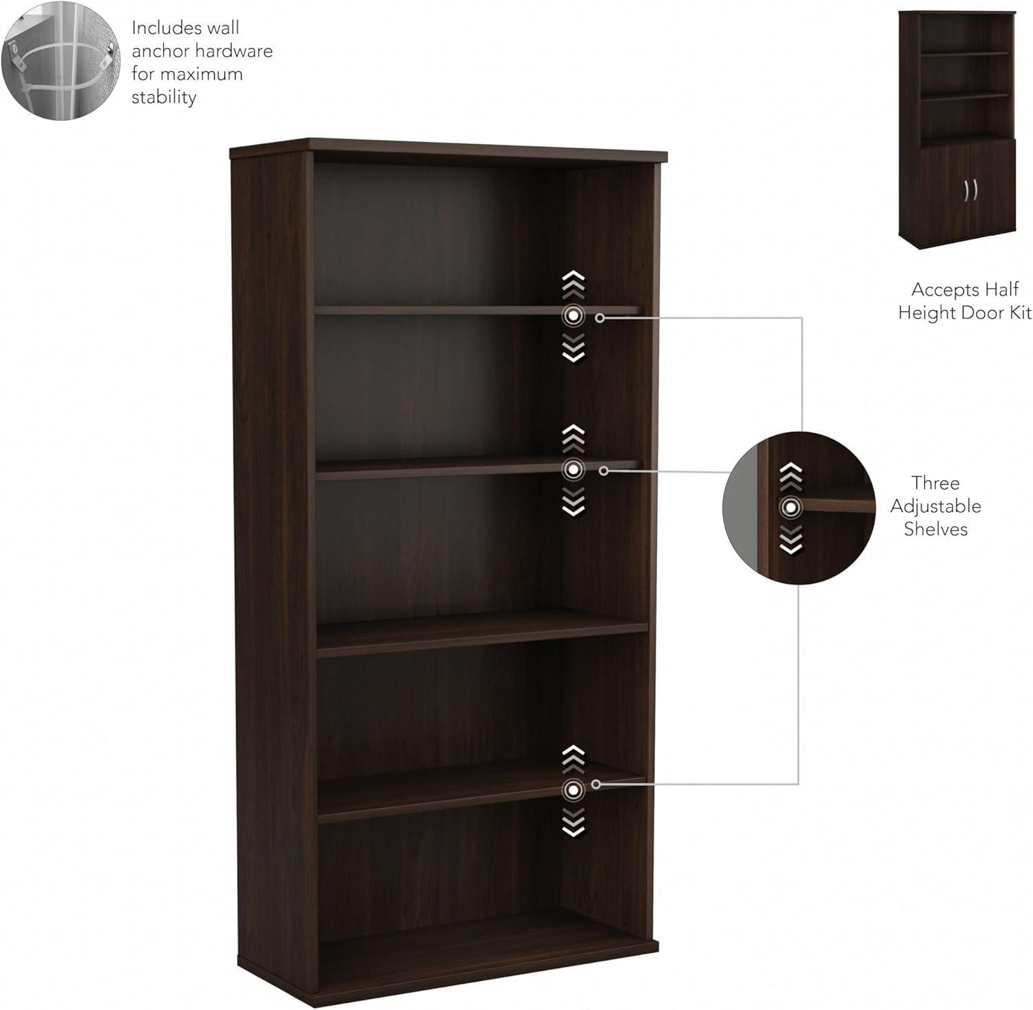 Studio C 73" H x 36" W Bookcase