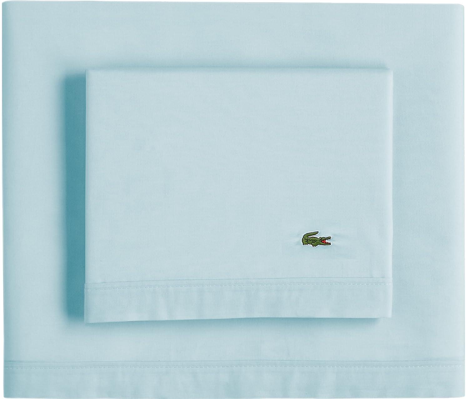 Lacoste Cotton Percale 200 Thread Count 100% Cotton Sheet Set