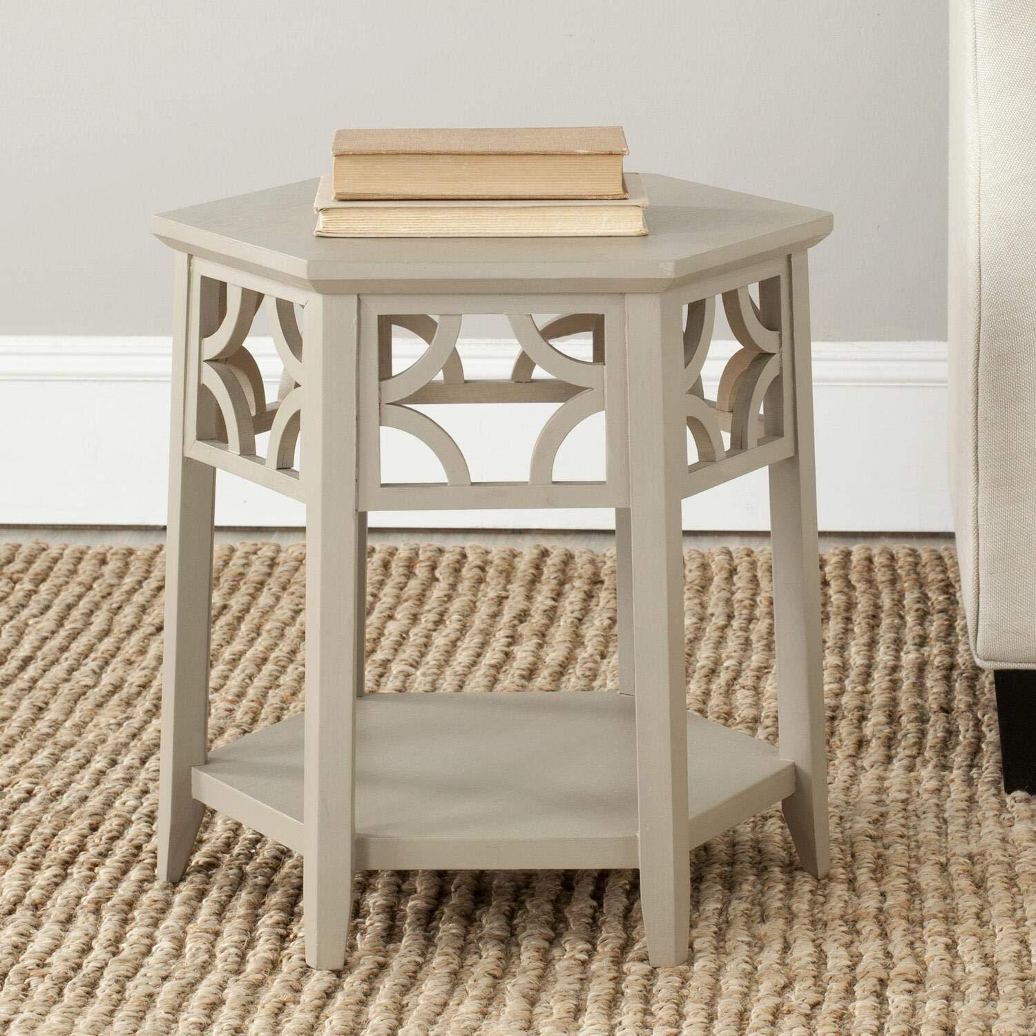 Connor Hexagon End Table - Safavieh