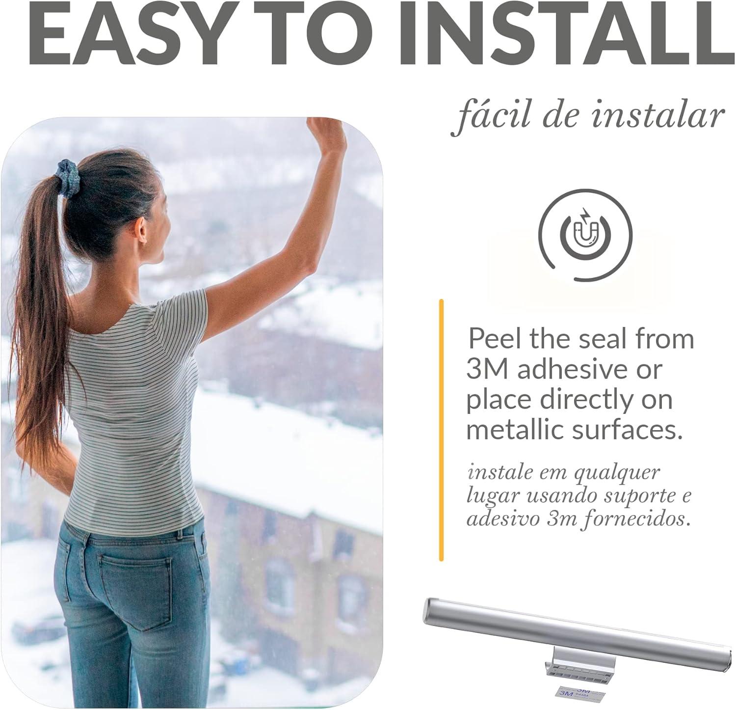 Barra de Luz con Sensor de Movimiento con Batería Recargable Moderno Armario Inalámbrico Portátil Luz momo Glow de Momo Lifestyle