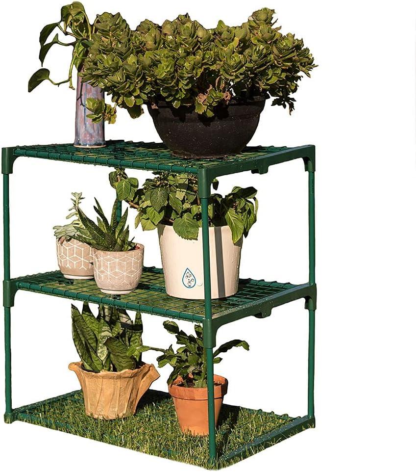 micykuxu 3-Tier Greenhouse Plant Growing Rack