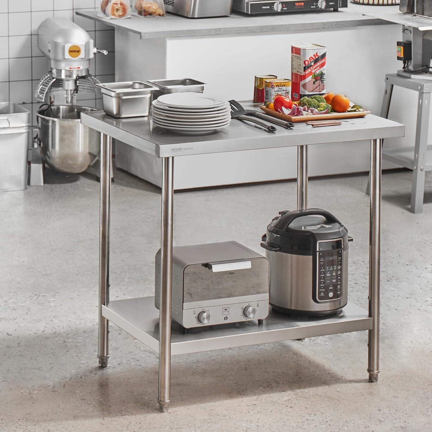 VEVOR Metal Kitchen Cart