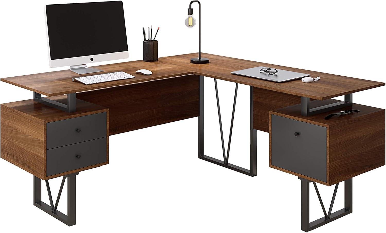 L-Shaped Computer Desk