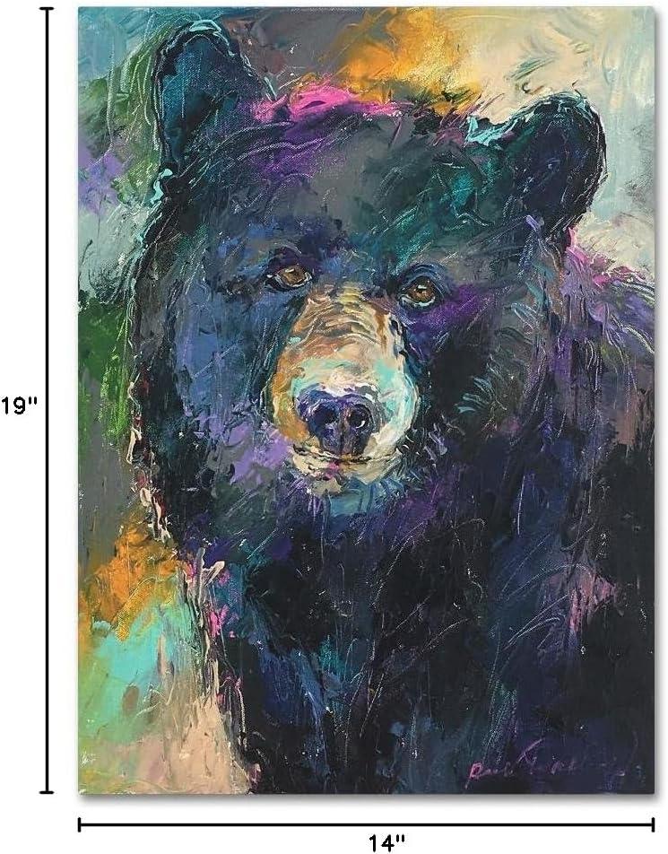 Trademark Fine Art 'Art Bear I' Canvas Art by Richard Wallich