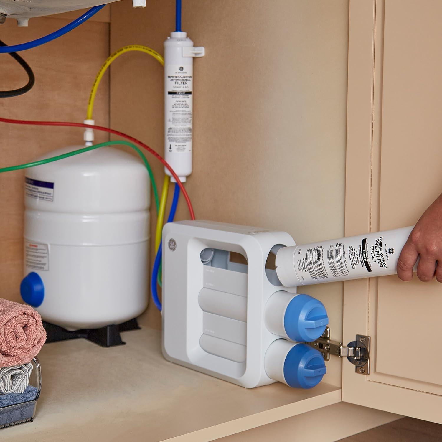 GE Under Sink 5 Stage Premium Reverse Osmosis Water Filtration System