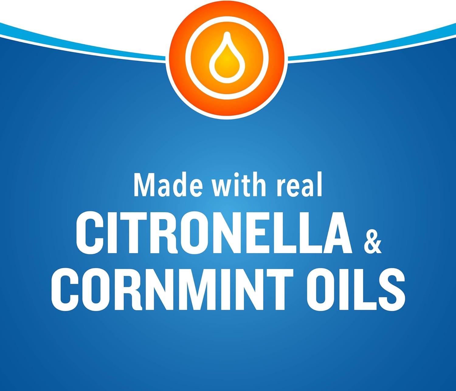 Cutter 7301690 20 oz Citro Guard Citronella Candle for Mosquitoes & Other Flying Insects