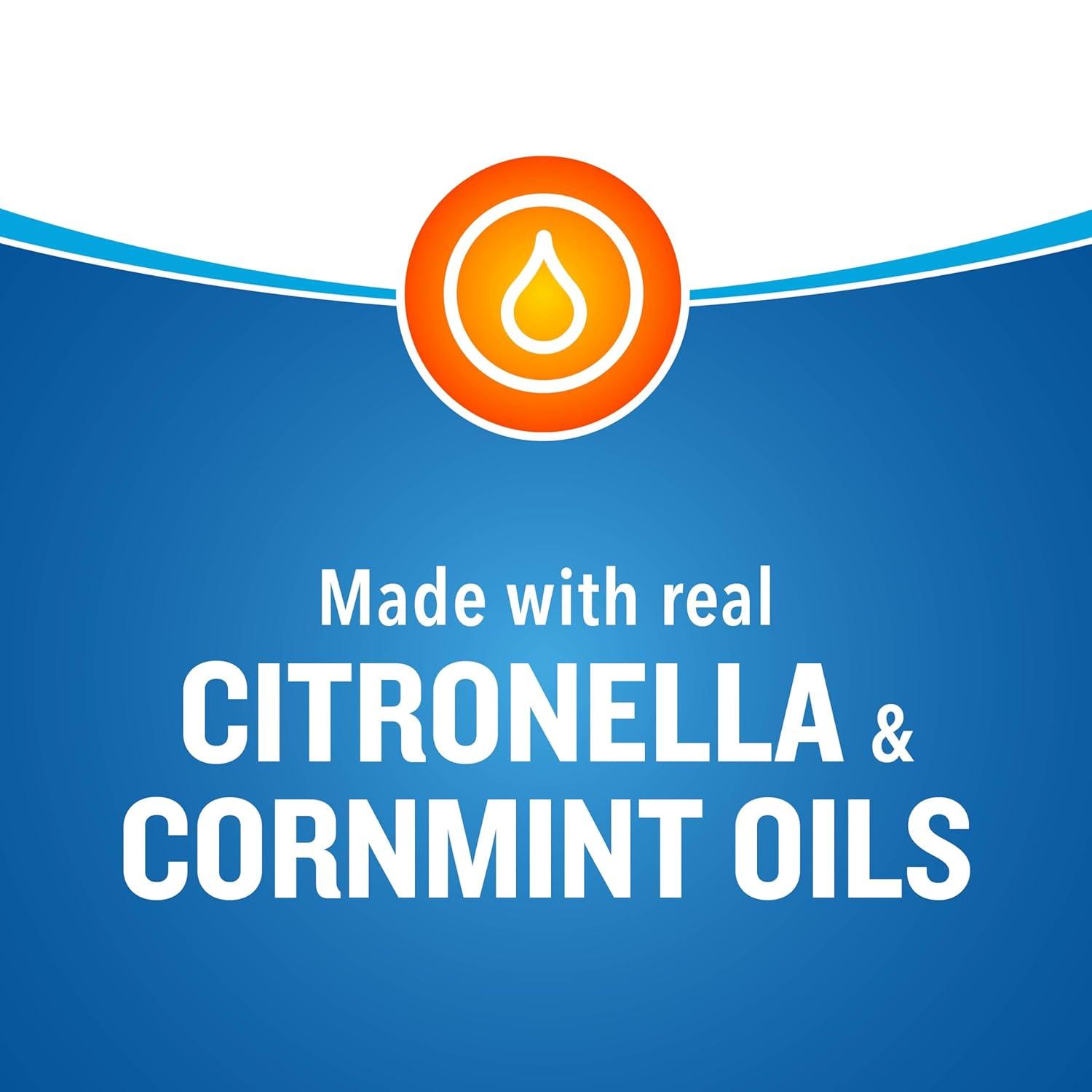 Cutter 7301690 20 oz Citro Guard Citronella Candle for Mosquitoes & Other Flying Insects