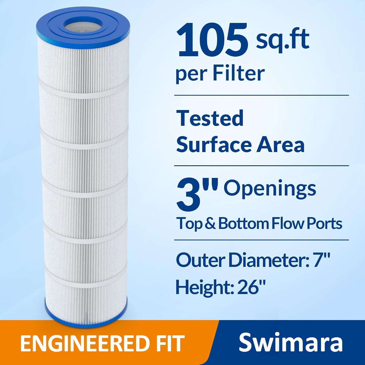 Wowreed Wowreed Pool Filter Compatible with CCP420,C-7471,4 pack (Set of 4)