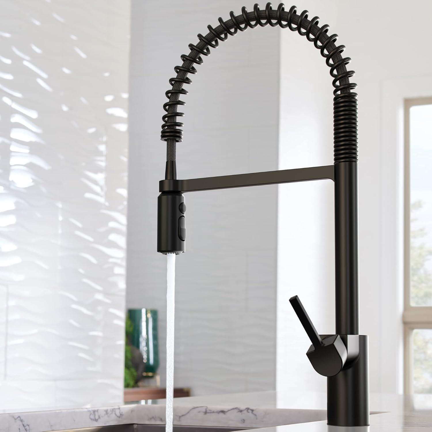 Moen Align MotionSense Wave Single Handle Spring Pulldown Kitchen Faucet with Power Clean Technology