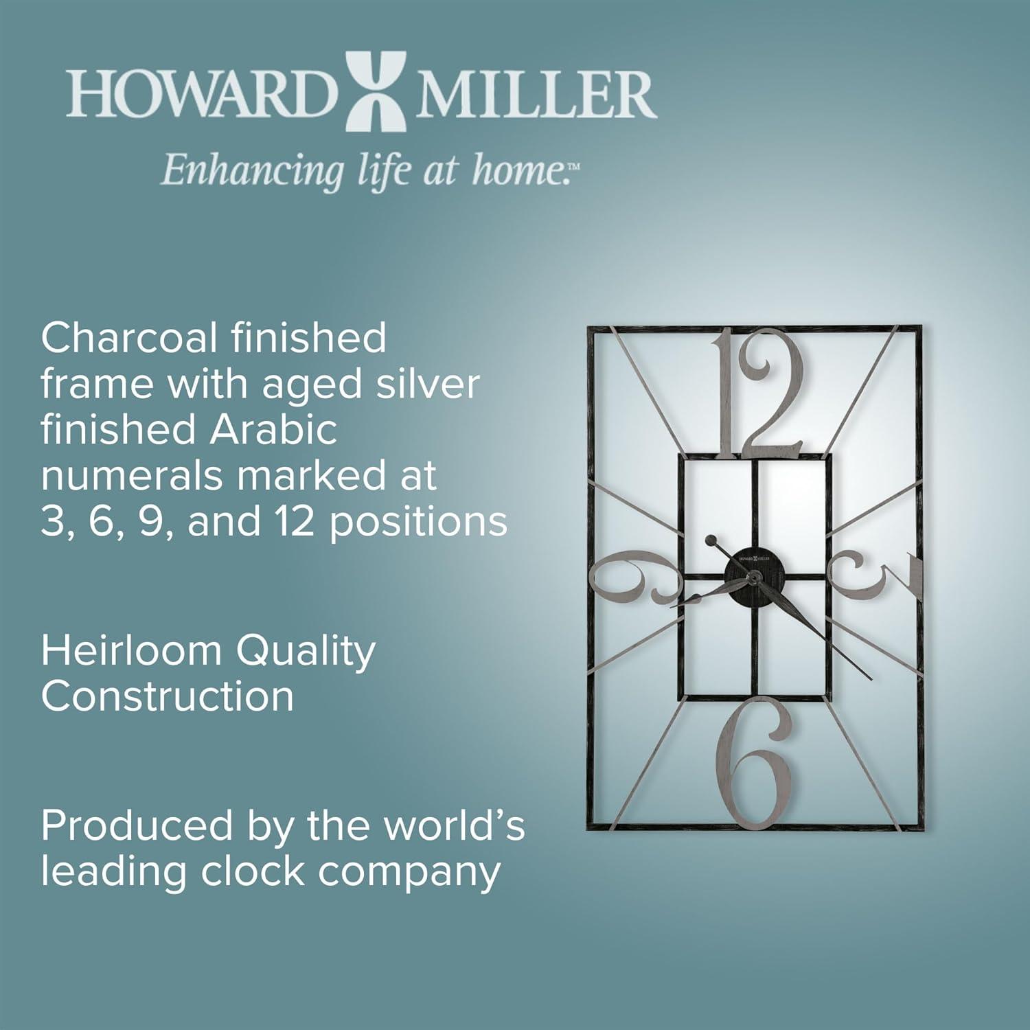 Howard Miller® Antoine Metal Wall Clock