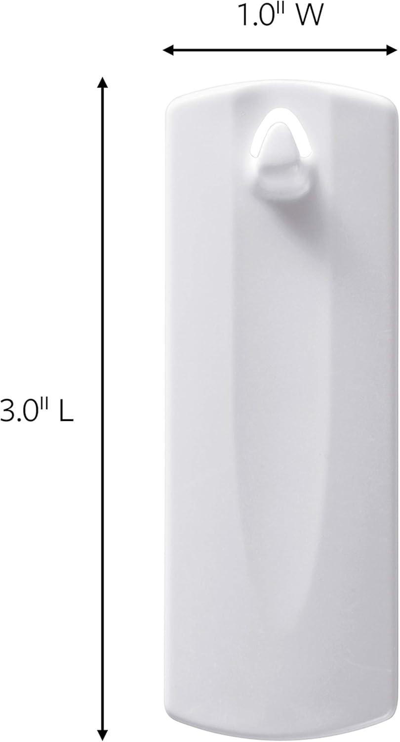 Command Sawtooth Picture Hanger, White, 3 Hangers, 6 Strips Per Pack