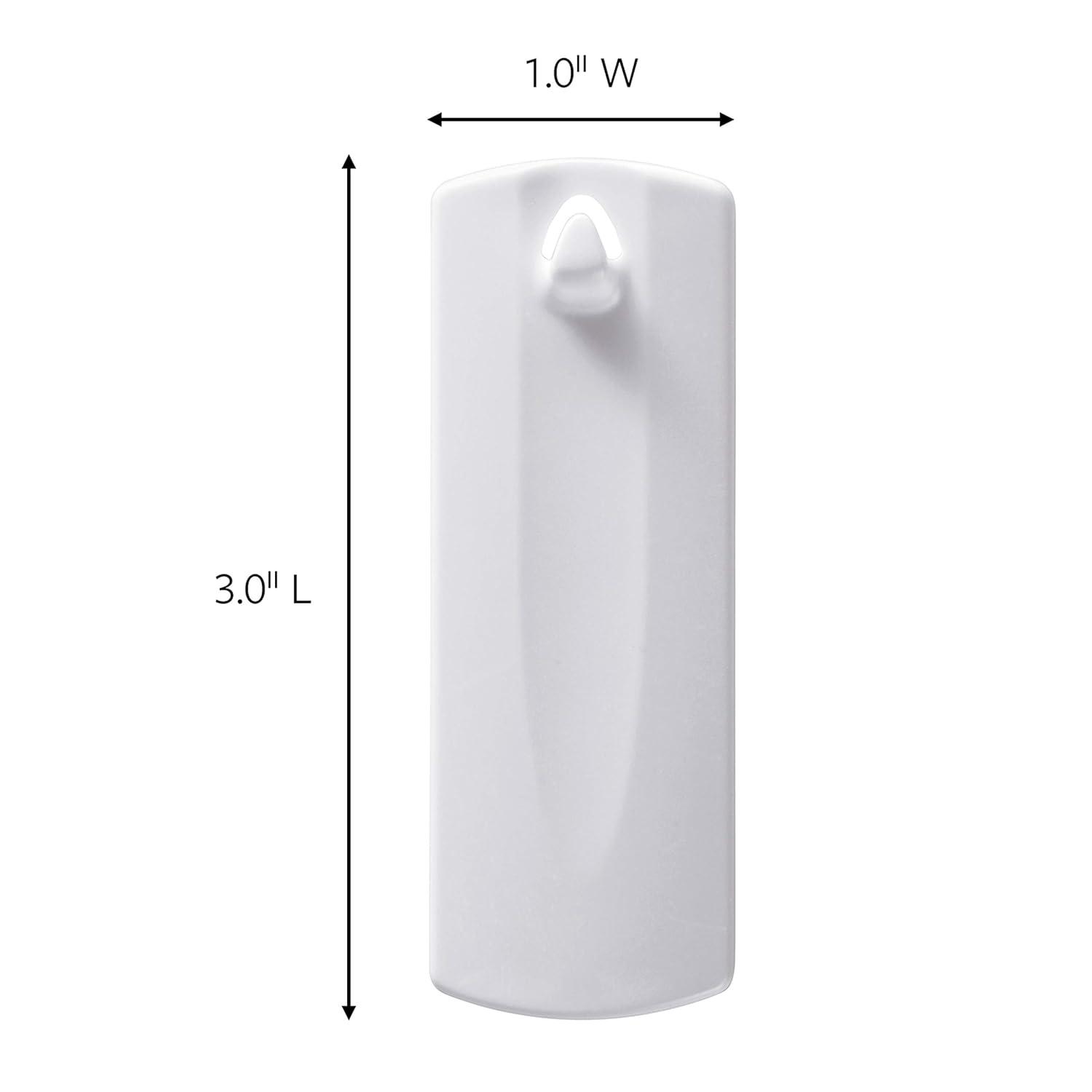 Command Sawtooth Picture Hanger, White, 3 Hangers, 6 Strips Per Pack