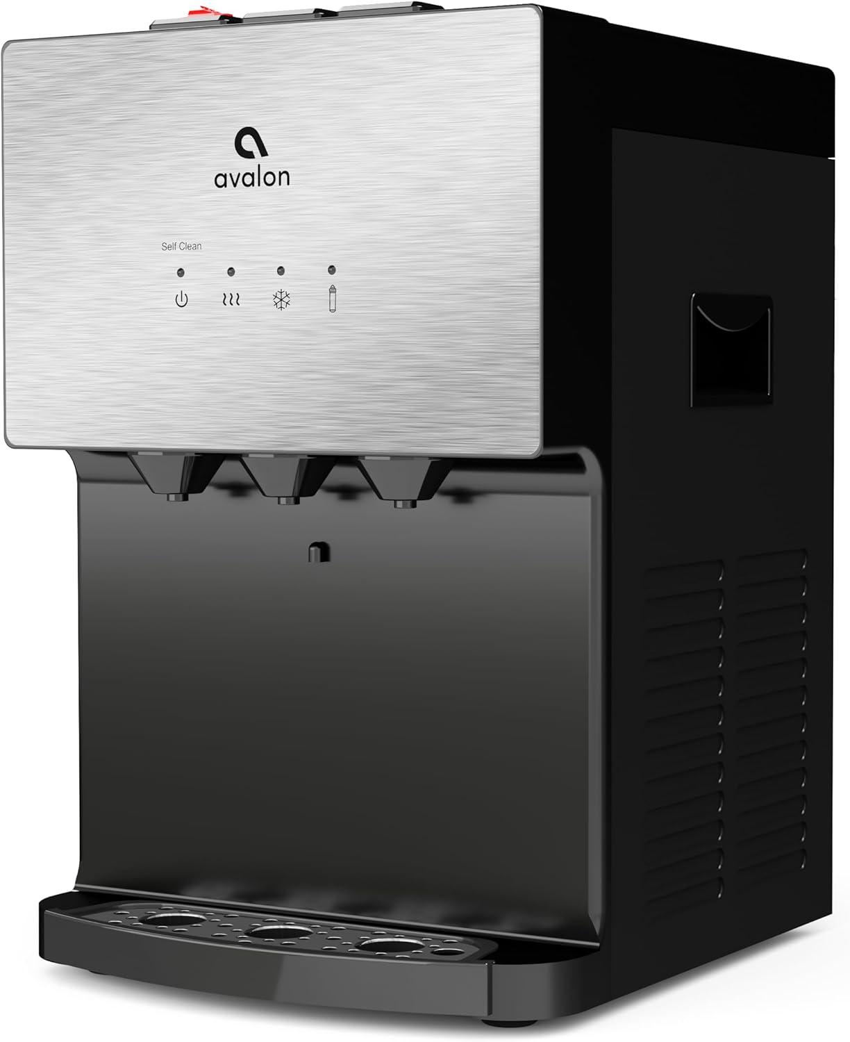 Avalon Stainless Steel Countertop Bottleless Electric Filtered Water Dispenser