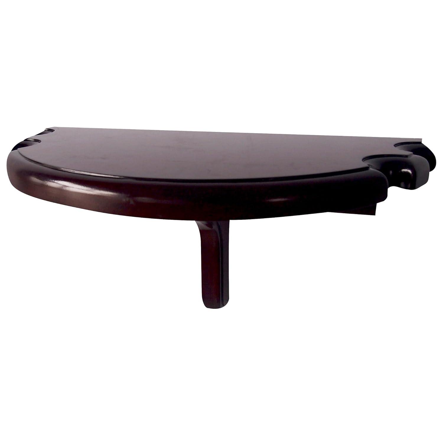 Hathaway Games Premium Half Moon Pool Cue Wall Shelf