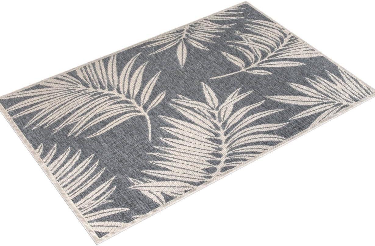 World Rug Gallery Contemporary Floral Indoor/Outdoor Area Rug