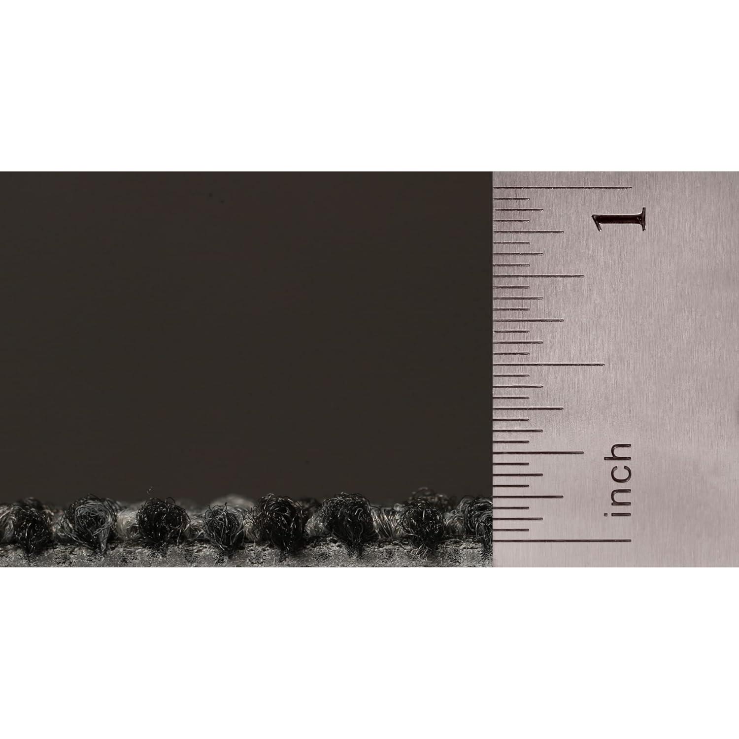 Mohawk Basics 24" x 24" Carpet Tile Sample with EnviroStrand™ PET Fiber in Charcoal (1 piece)