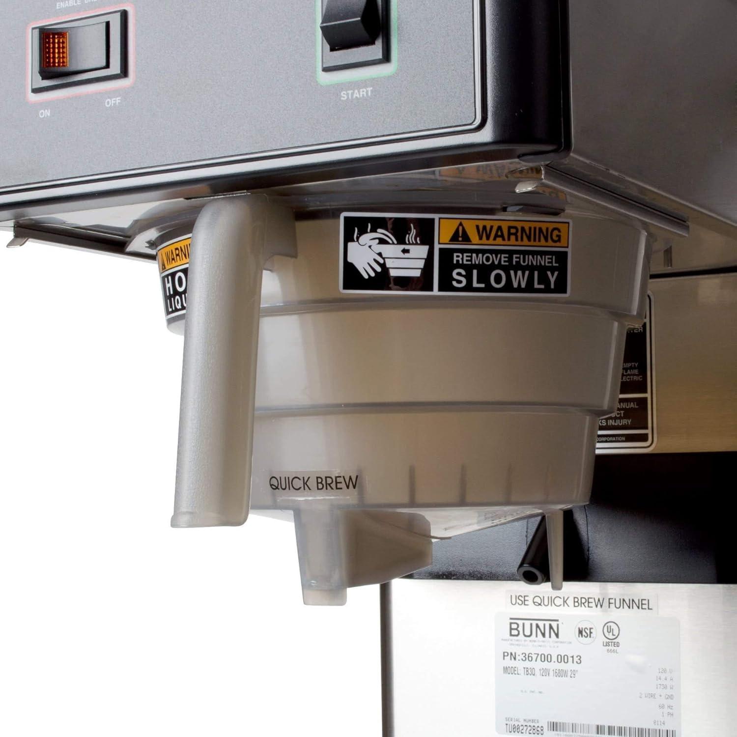 Stainless Steel 14.4 qt Direct Serve Iced Tea Maker