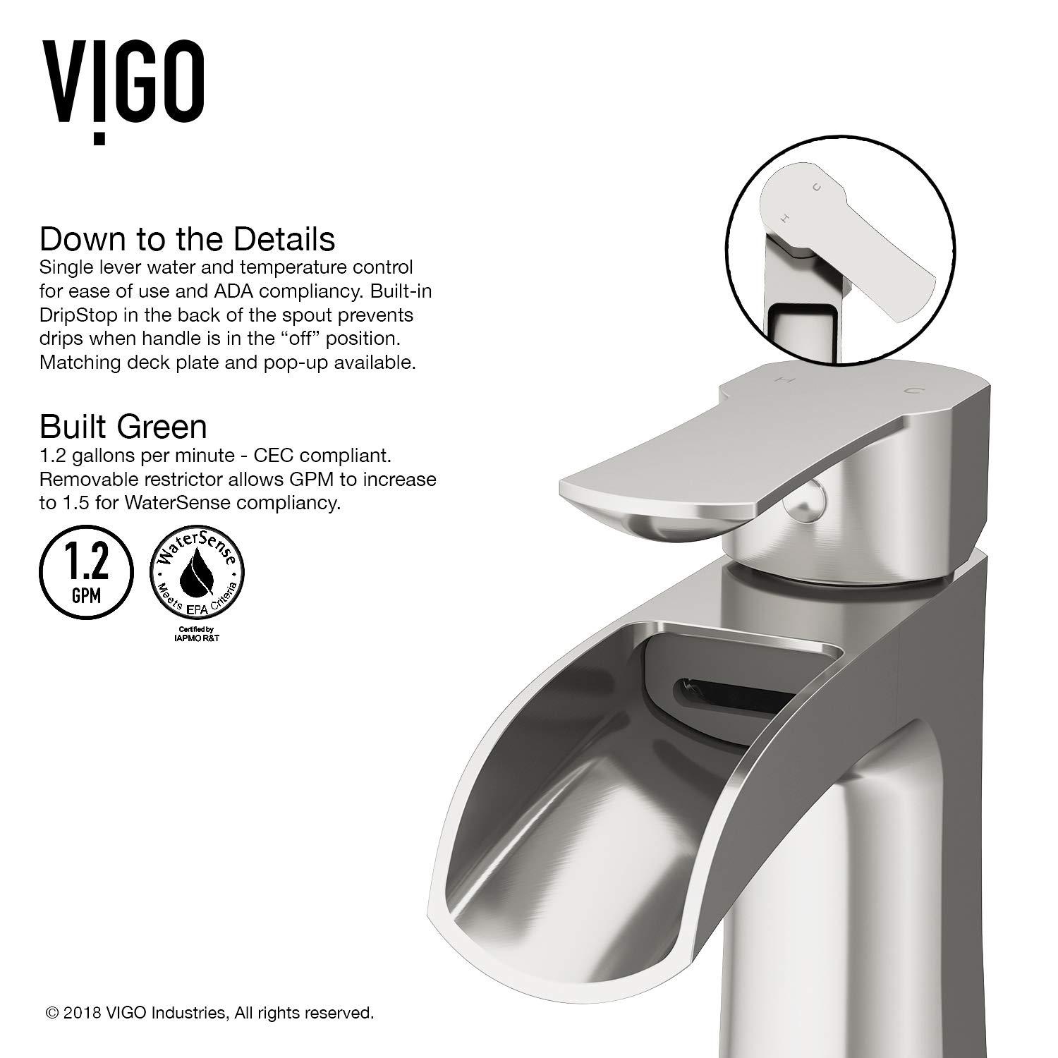 Paloma Single Hole Bathroom Faucet