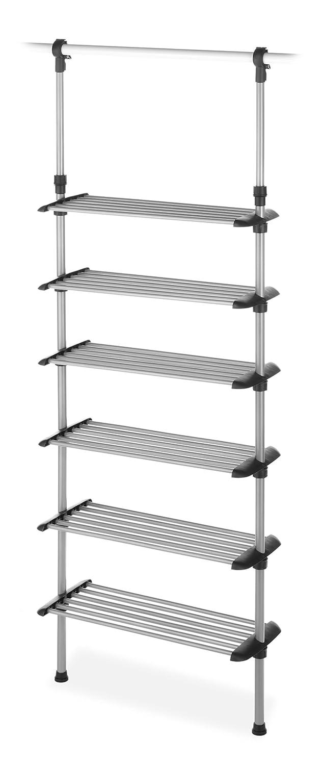 MAXAYA 6 Shelf Closet System - Adjustable Closet Maximizer
