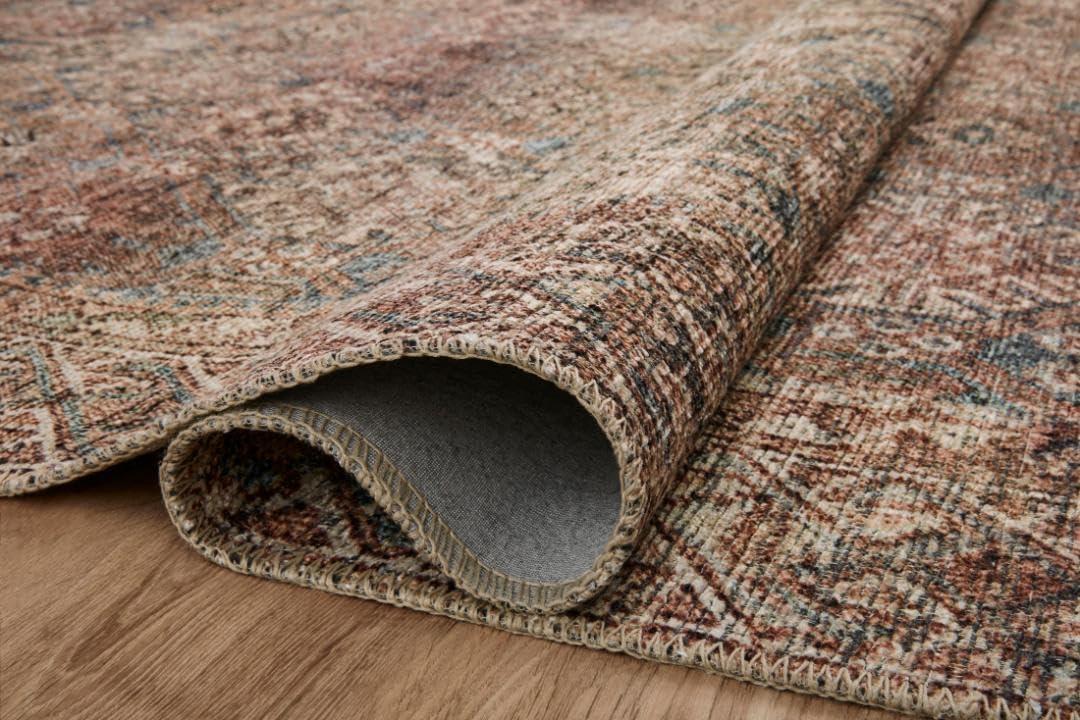 Amber Lewis x Loloi Amber Lewis x Loloi Billie Aqua / Rust Area Rug