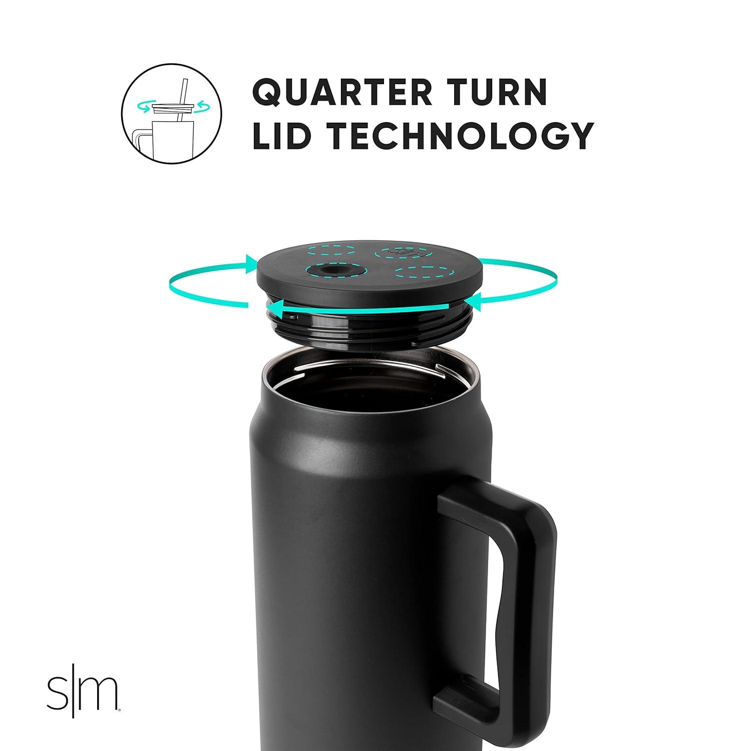 Simple Modern 50 fl oz Insulated Stainless Steel Trek Tumbler with Straw Lid | Lavender Mist