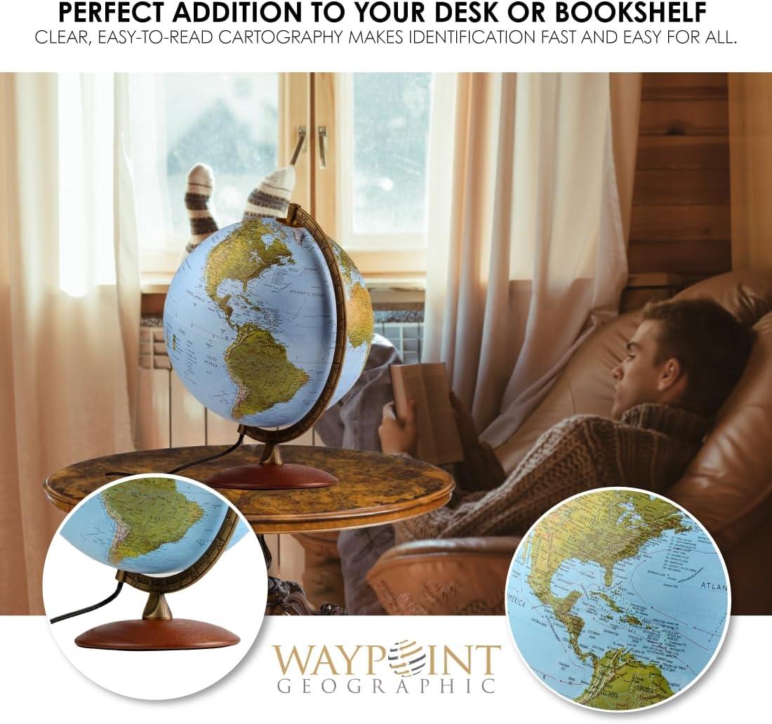 Red Barrel Studio® Plastic / Acrylic Tabletop Globe