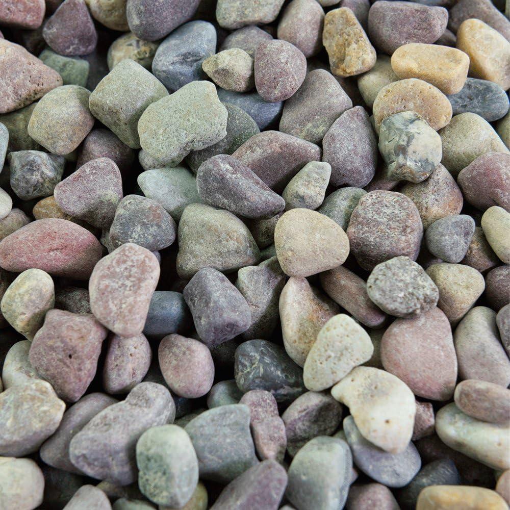 Landscape Rock & Pea Gravel, Decorative Garden Stones for Landscaping 3/8"