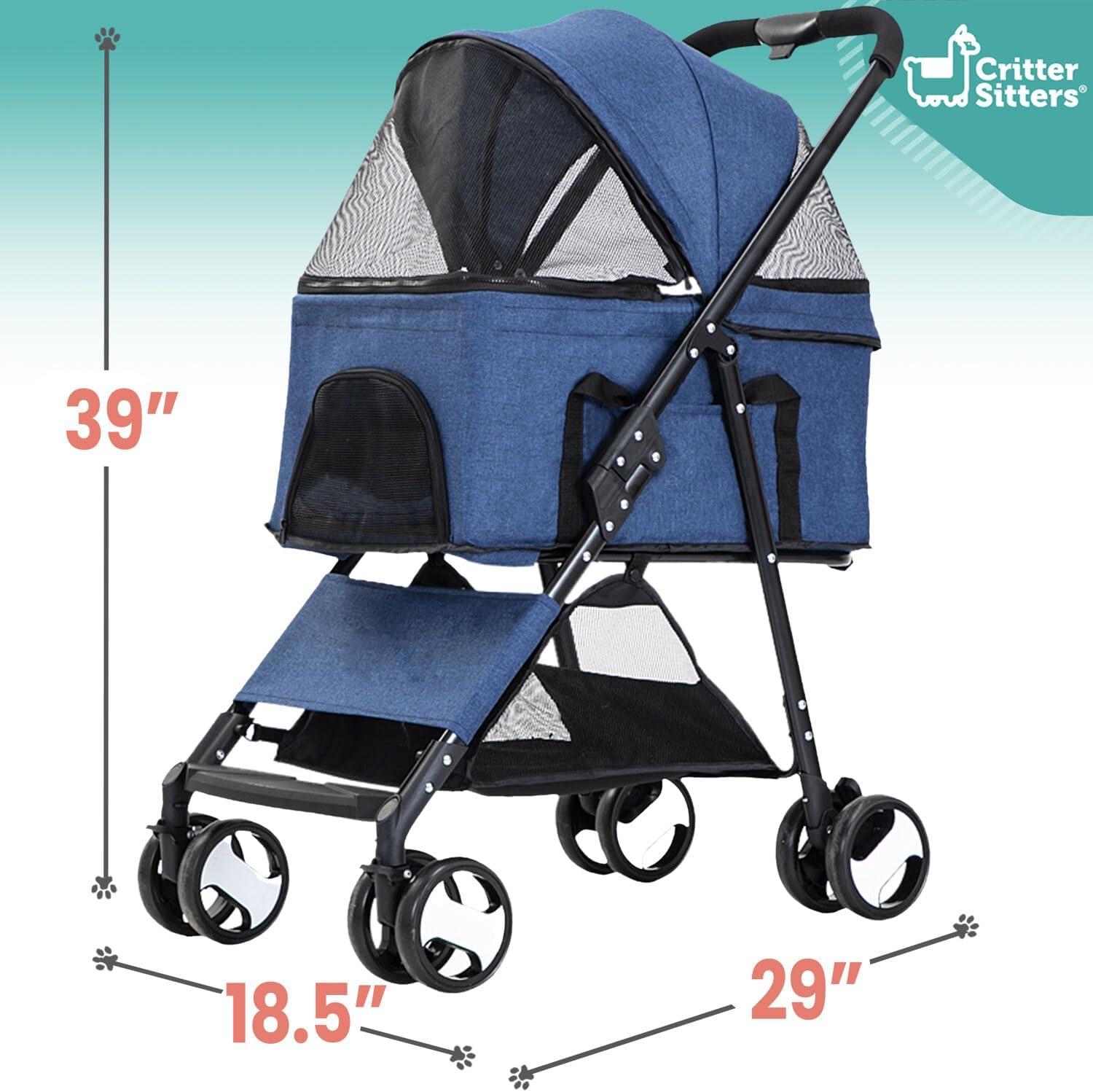 Foldable Pet Jogger Stroller
