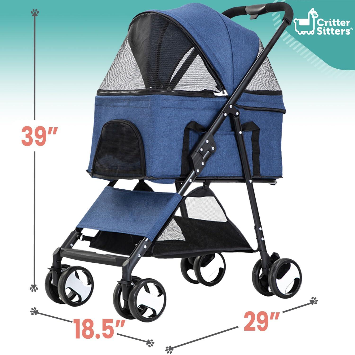 Foldable Pet Jogger Stroller