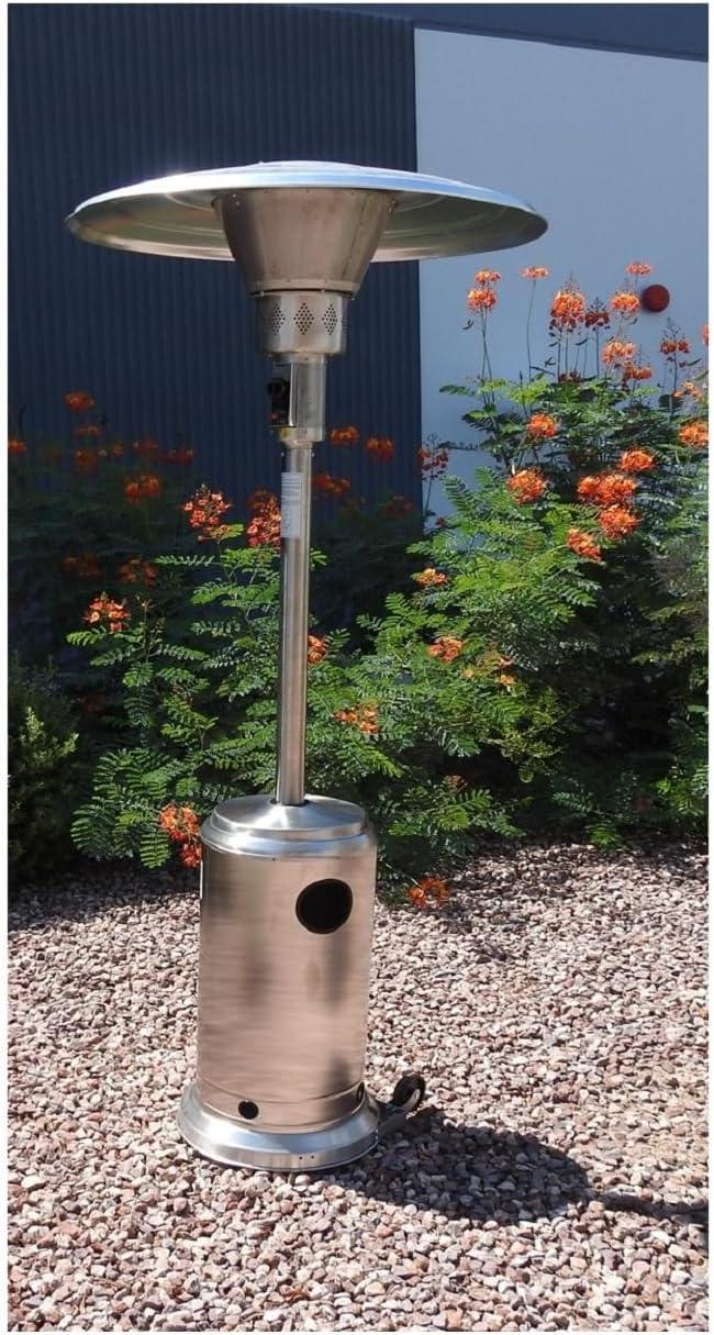 Stainless Steel Tall Commercial Propane Patio Heater