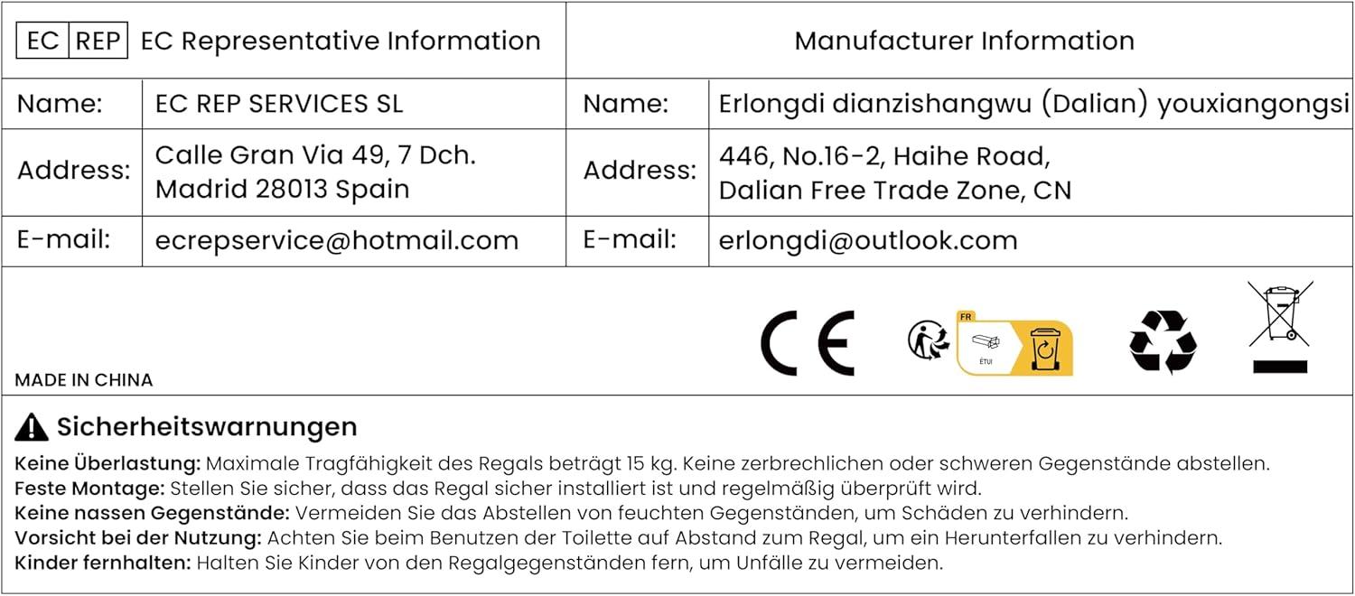 4-Tier Bathroom Organizer Shelf Over Toilet with Adjustable Shelf and Basket