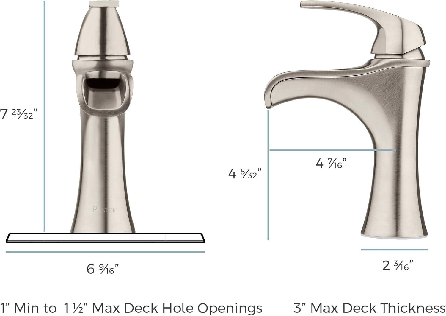 Jaida Centerset Single hole Bathroom Faucet with Drain Assembly