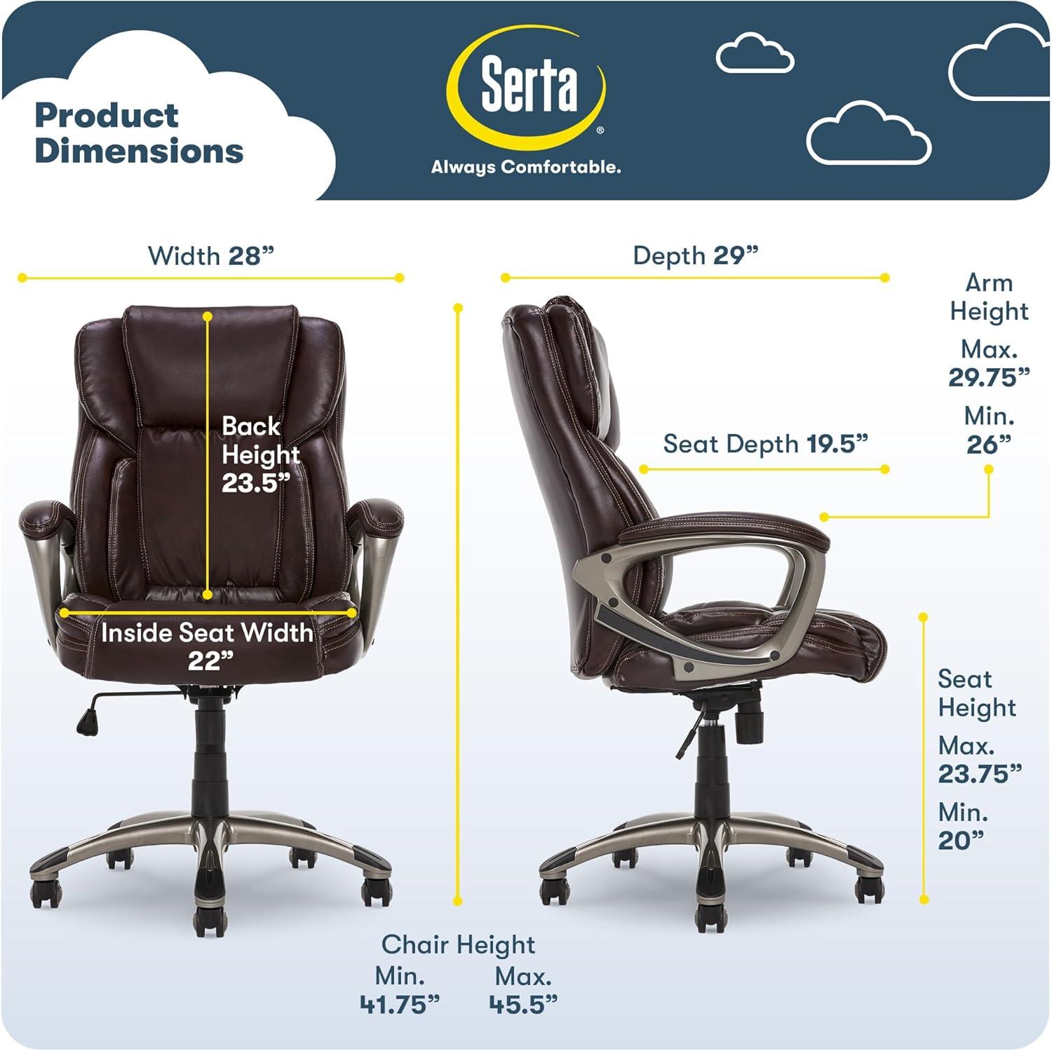 Works Executive Office Chair - Serta