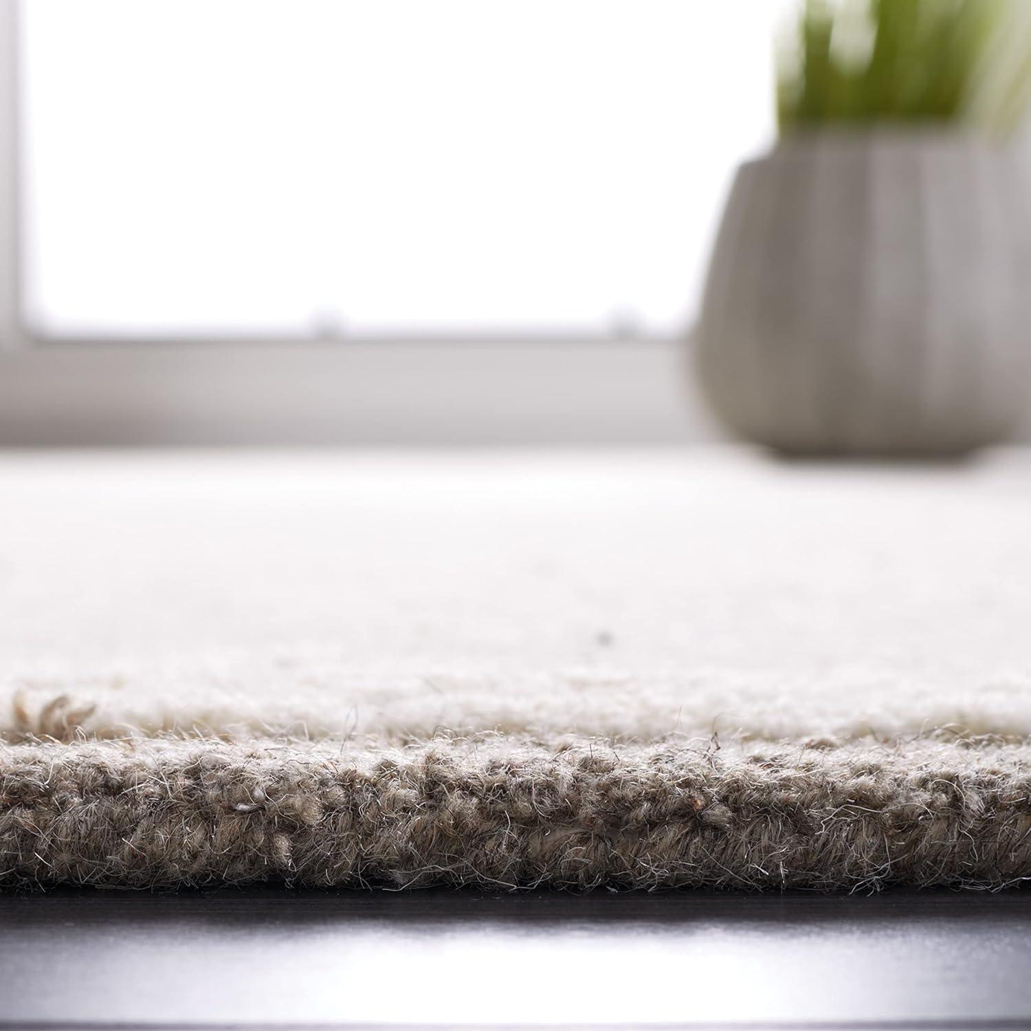 Abstract ABT575 Handmade Indoor Accent Rug - Beige/Ivory - 3'x5' - Safavieh