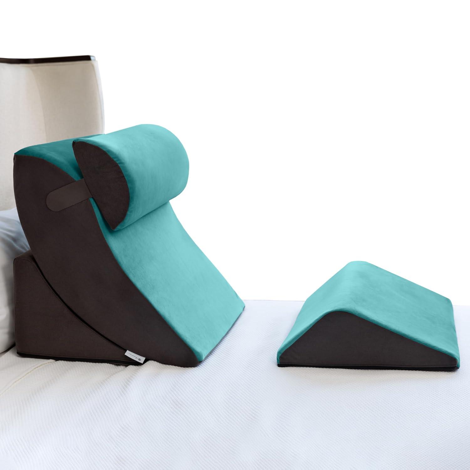 Avana Kind Bed 4-Piece Orthopedic Support Wedge Pillow Comfort System