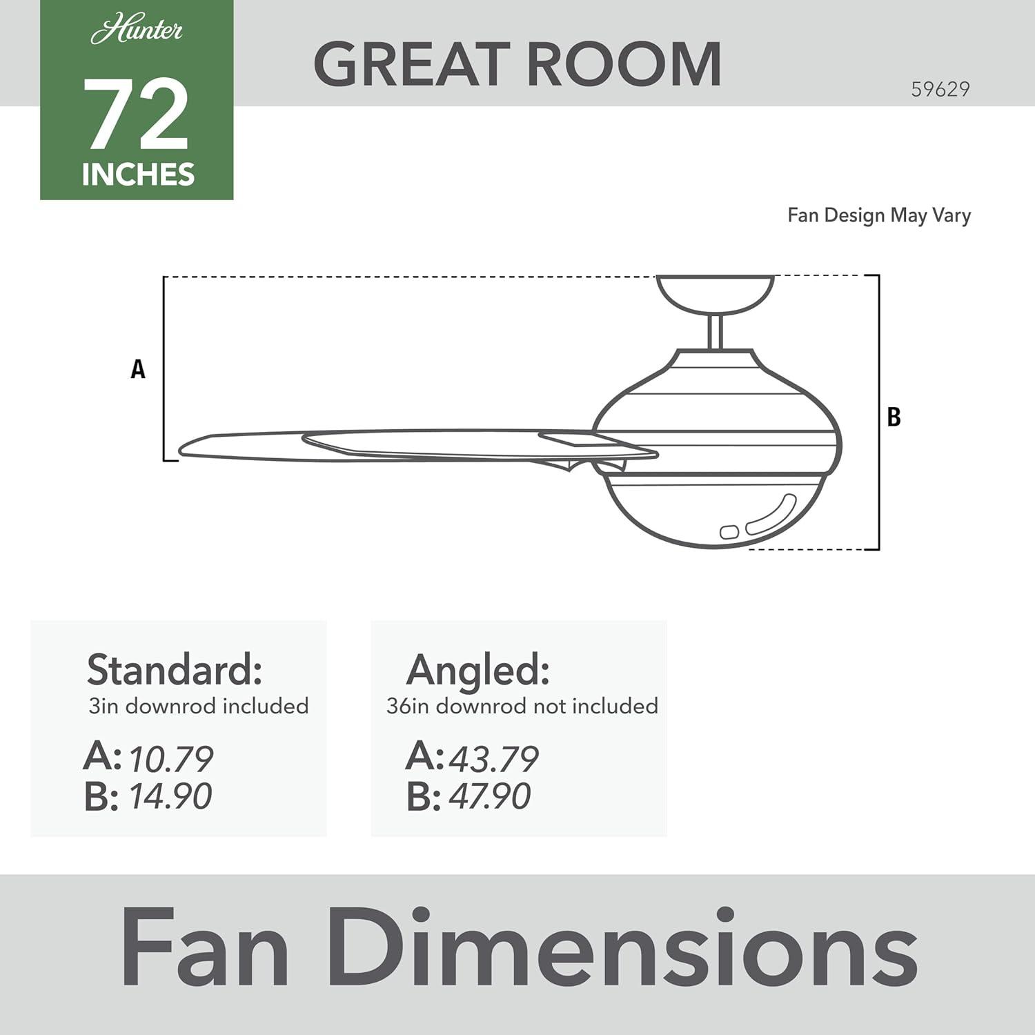 Solaria 72" Matte Silver Outdoor Ceiling Fan with LED Light and Remote