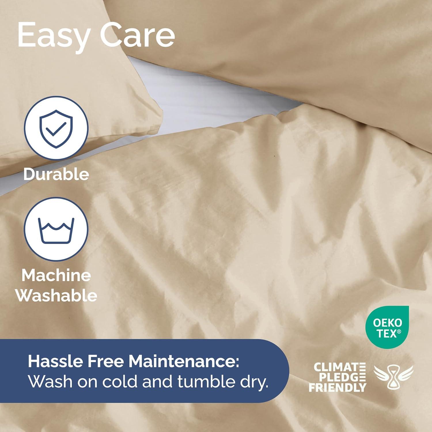 CGK Linens Premium Hotel Quality Soft & Cooling Duvet Cover Set