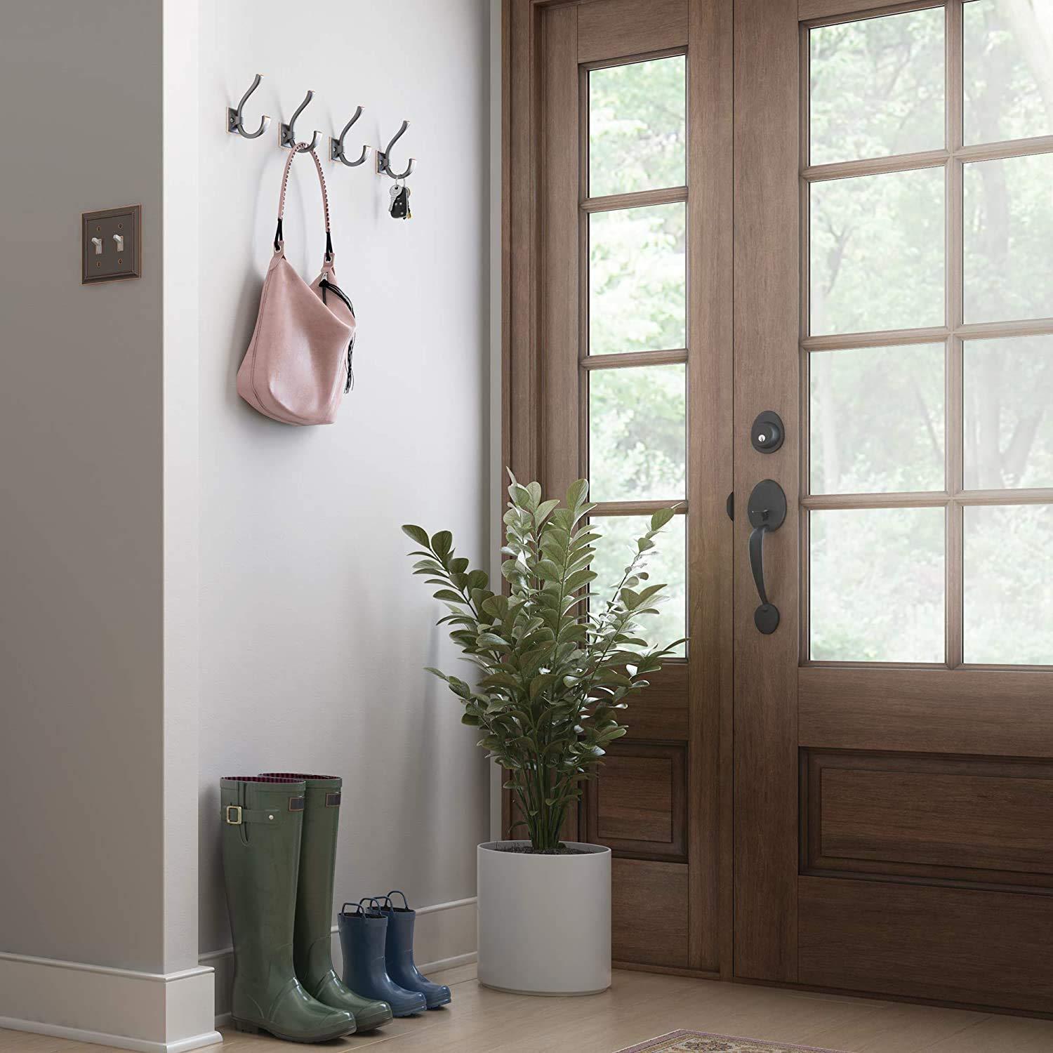 Liberty Ruavista 4-1/3 in. Venetian Bronze with Copper Highlights Coat Hook