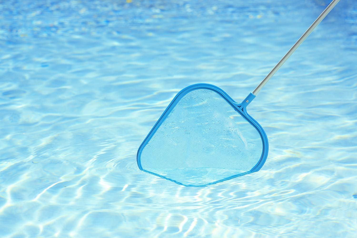 Poolmaster Swimming Pool Leaf Skimmer with 4" 2pc Pole - Essential Collection