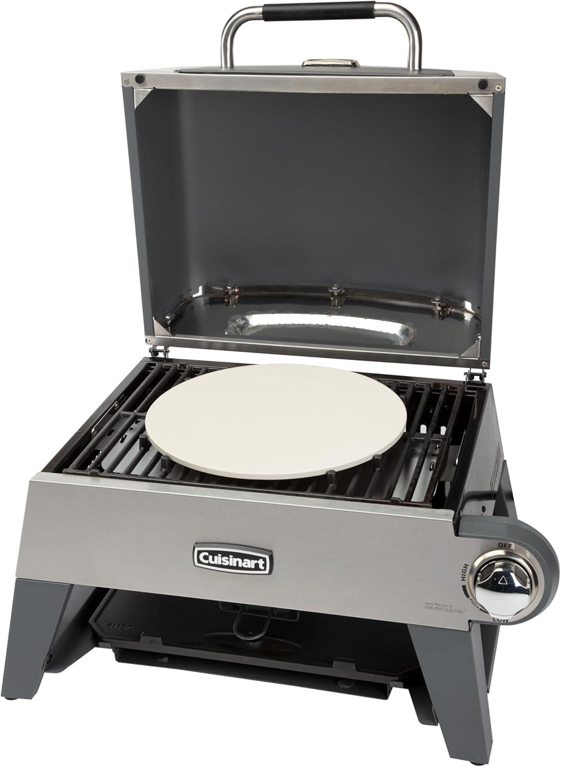 Cuisinart Stainless Steel Propane Grill, Griddle, & Pizza Oven