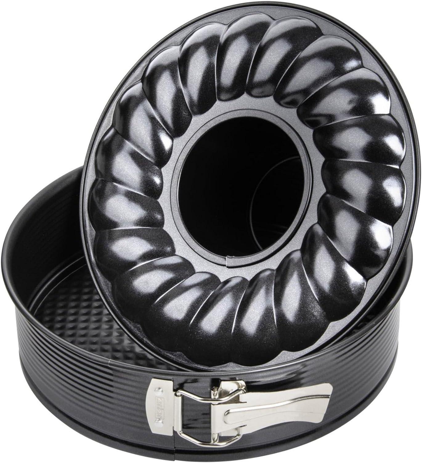 Zenker 10-Inch Non-Stick Carbon Steel Springform Bundt Pan