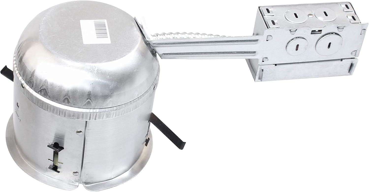 Air-Tight 6'' IC Rated Remodel Recessed Lighting Housing