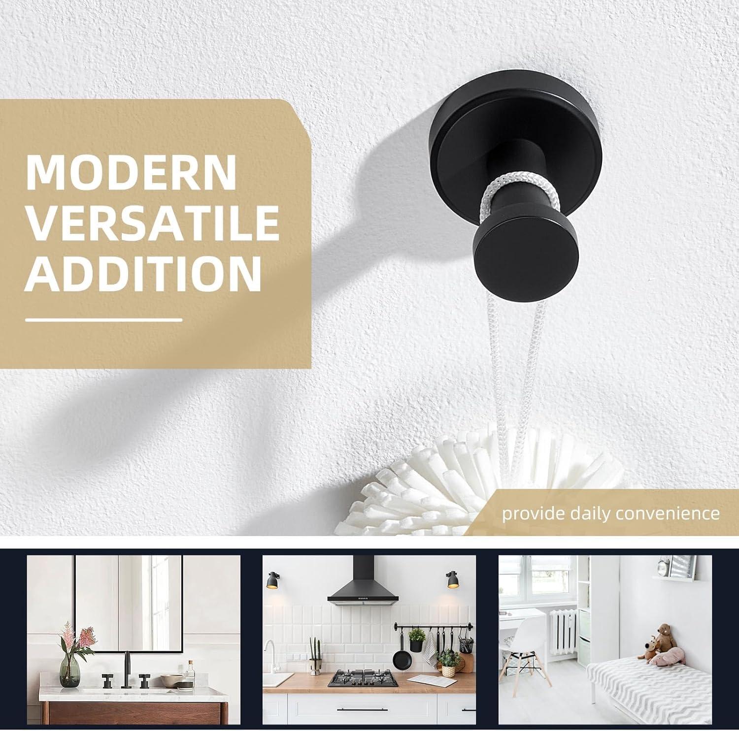 AngleSimple AE083 Stainless Steel Wall Mounted Robe Hook
