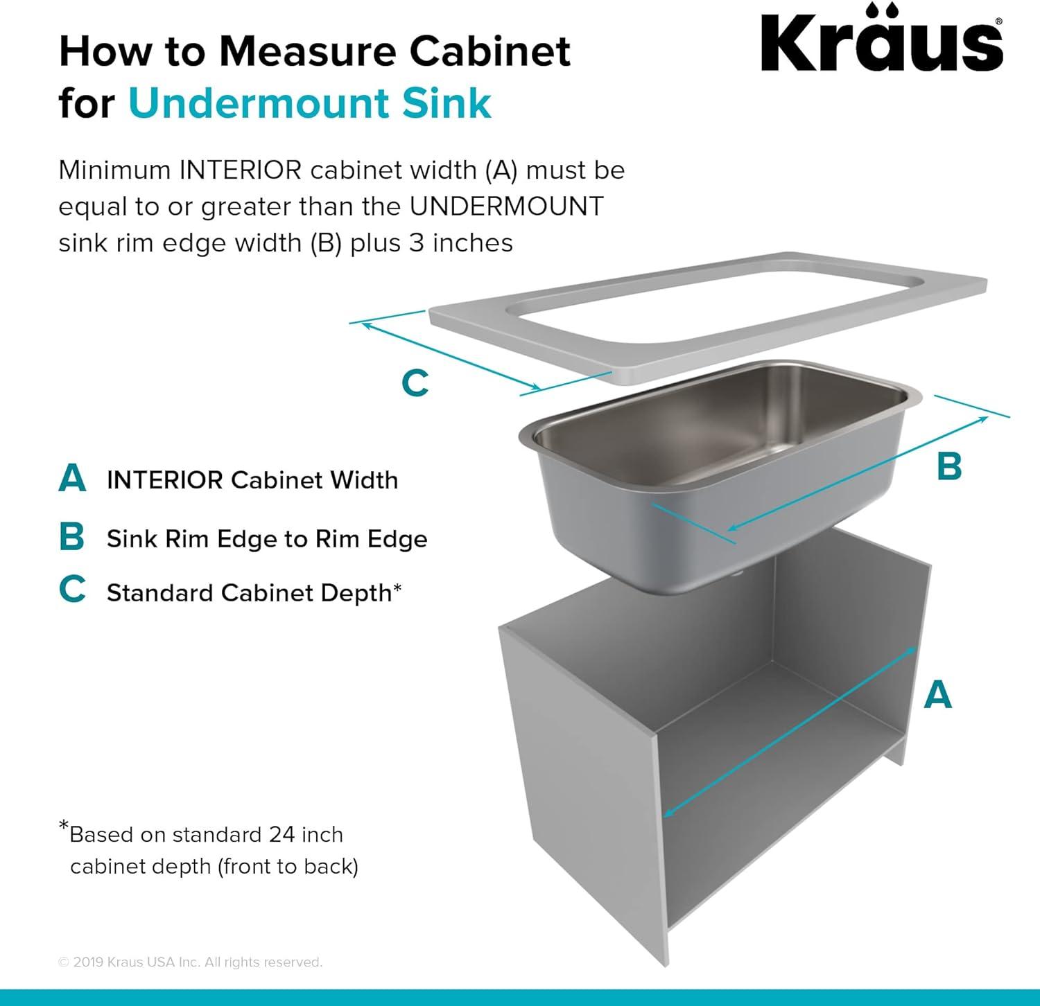 23-Inch White Stainless Steel Undermount Single Bowl Kitchen Sink