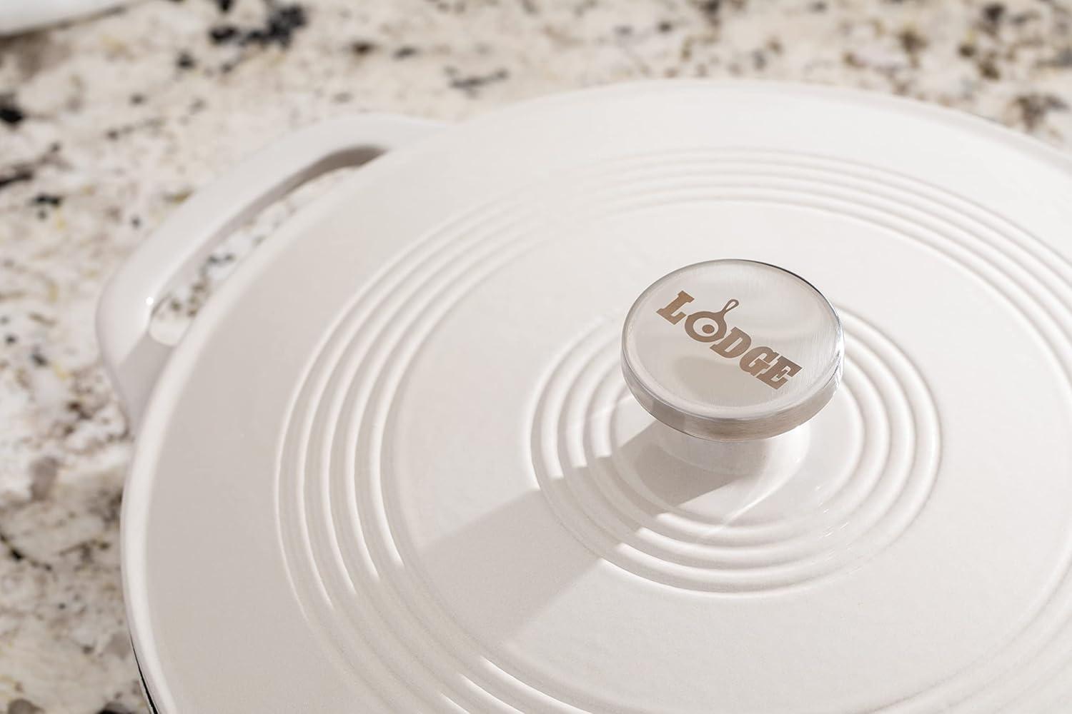 Lodge Lodge 3.6 Quart Enameled Cast Iron Casserole