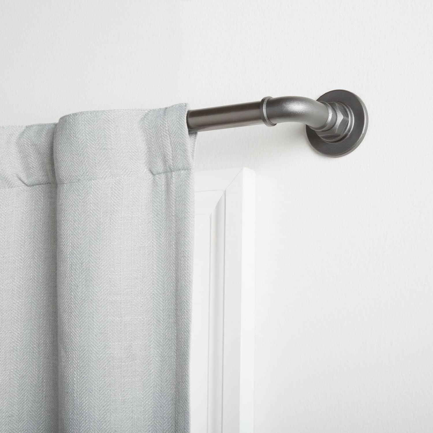 Exclusive Home Hyde Wrap Around Curtain Rod, Adjustable