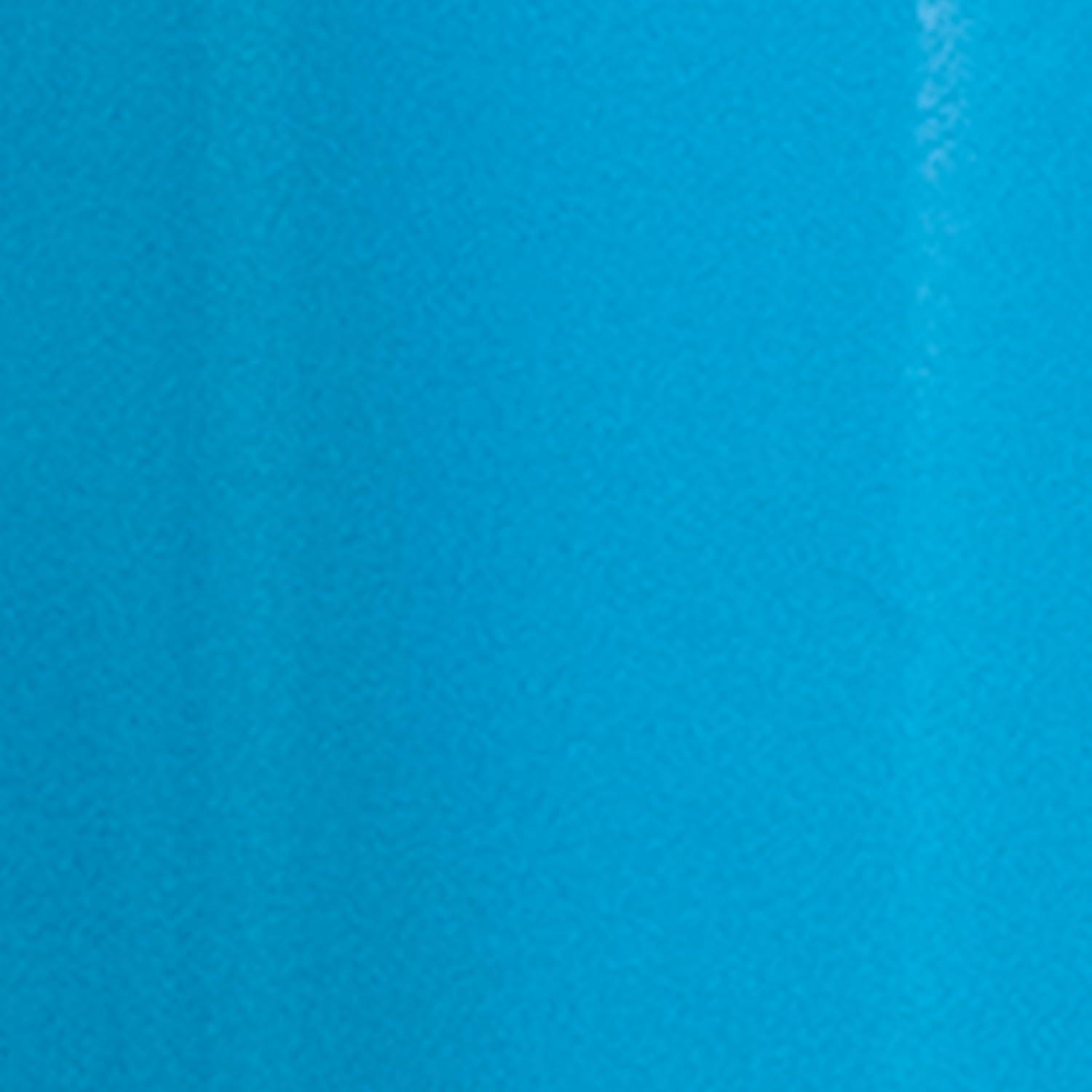 Flash Furniture Commercial Grade 24" High Backless Crystal Teal-Blue Indoor-Outdoor Counter Height Stool