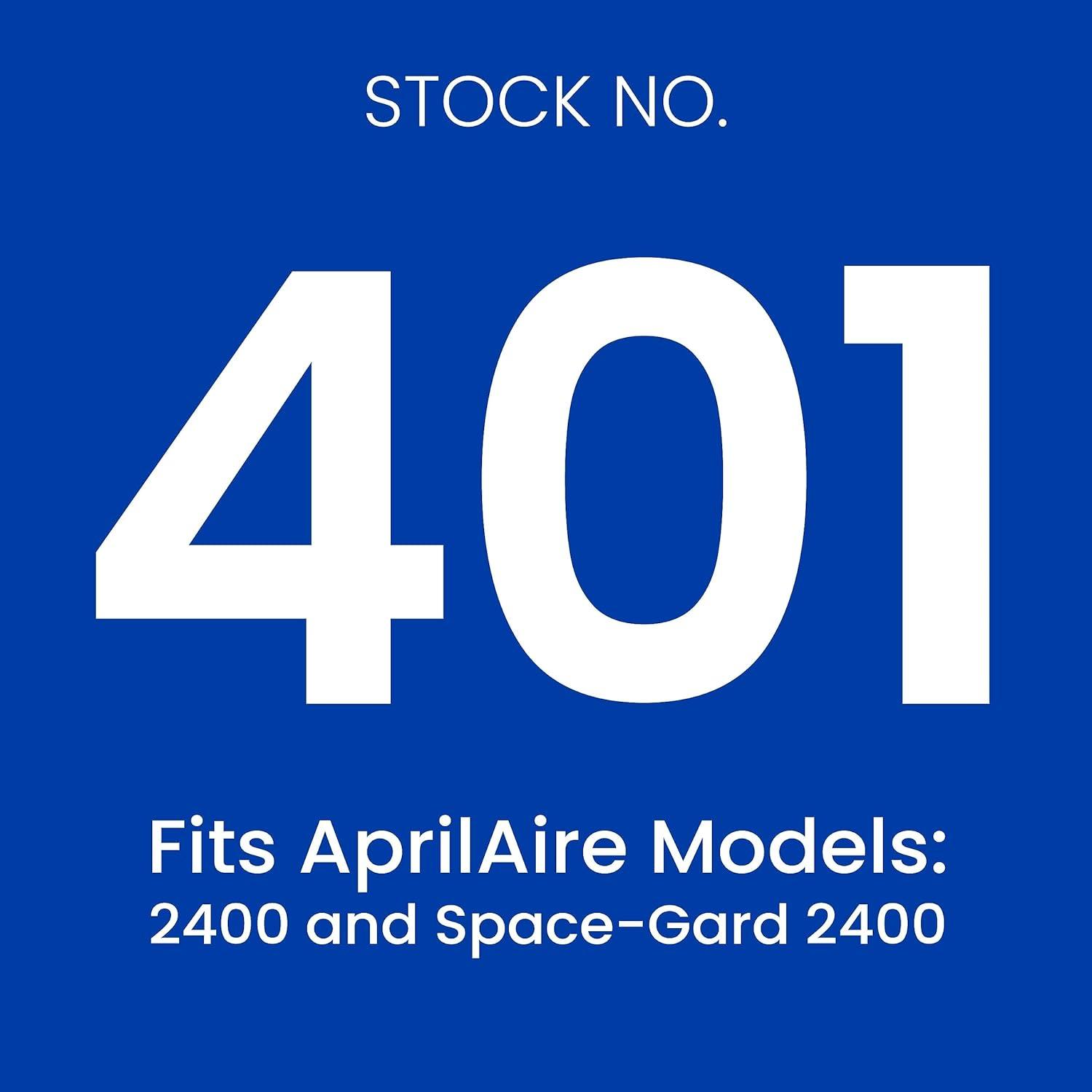 AprilAire 401 Frameless Spun Glass Air Filter Pack