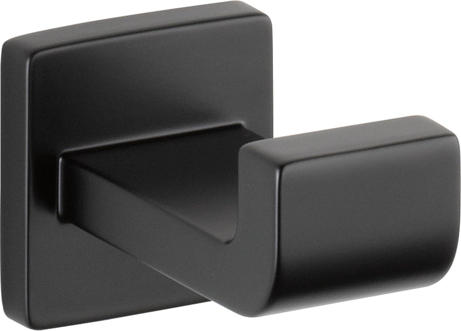 Matte Black Stainless Steel Modern Wall Mount Towel Hook