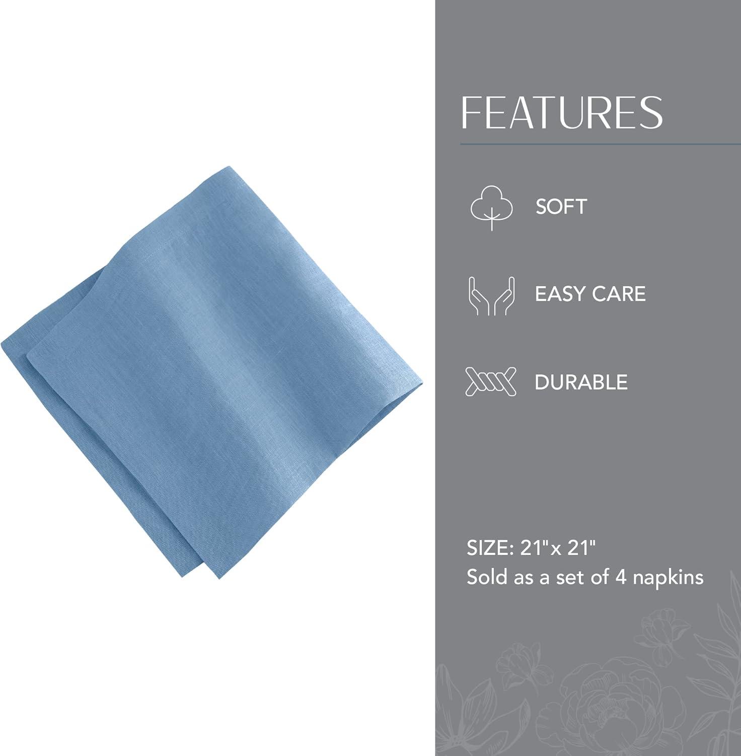 La Classica 4 Piece Linen Napkin Set